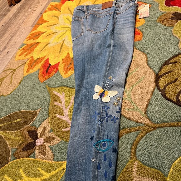 Johnny Was NWT Good Vibes Skinny Jeans - Size 26 - Picture 3 of 9